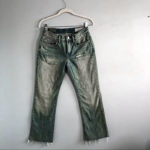 All Saints serene cropped vintage jeans size 26